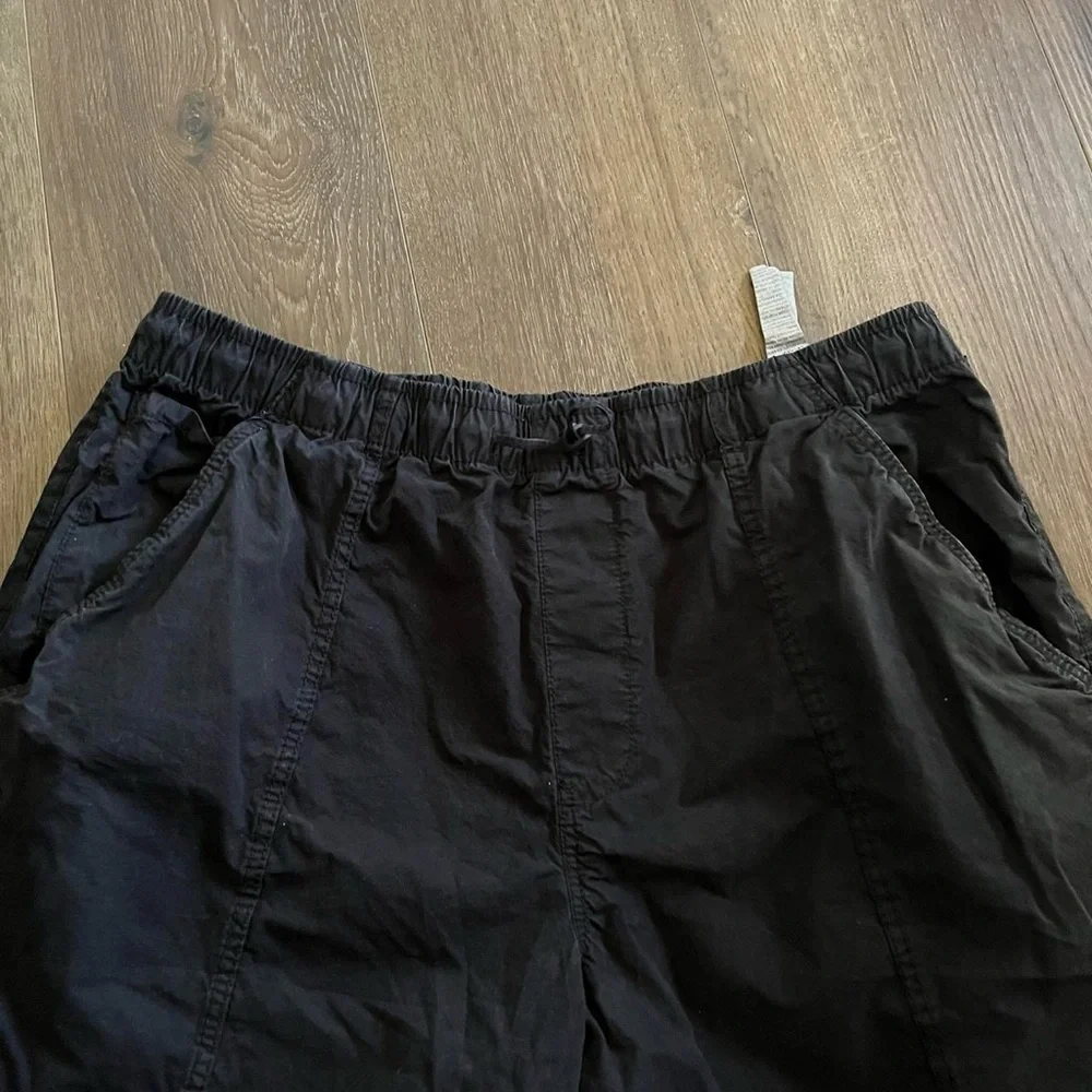 Black Zara Balloon Drawstring Pants - Picture 4 of 7